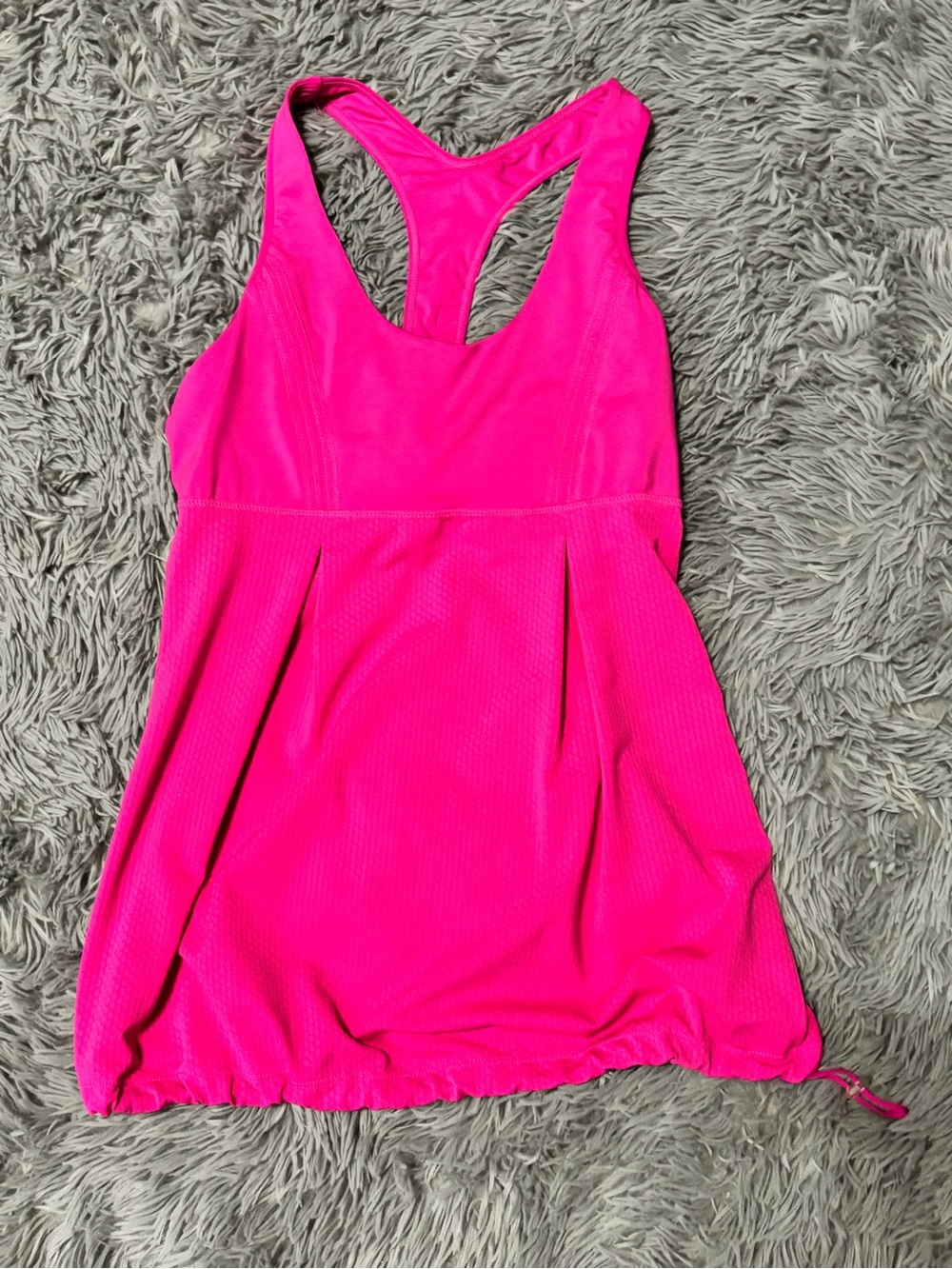 Marika Bright Pink Racerback Sports Bra Tank